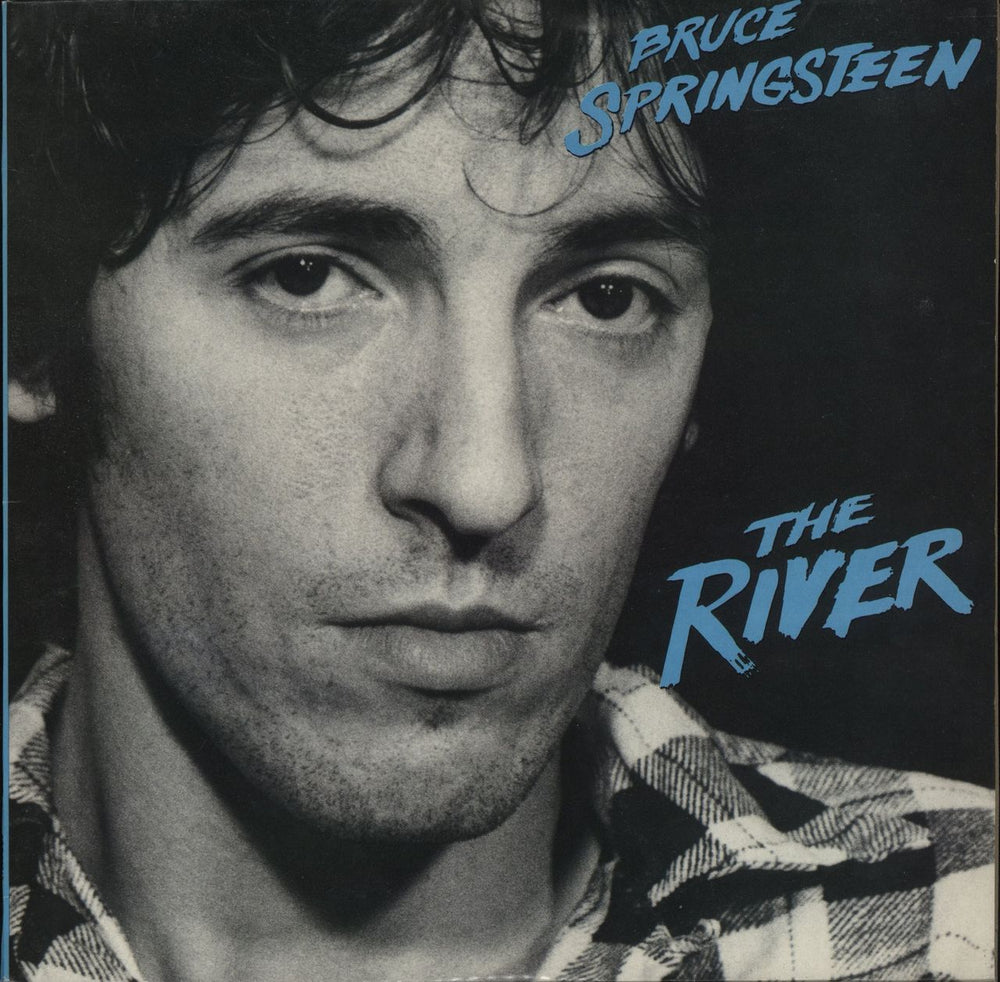 Bruce Springsteen The River + Lyric Insert UK 2-LP vinyl record set (Double LP Album) 88510