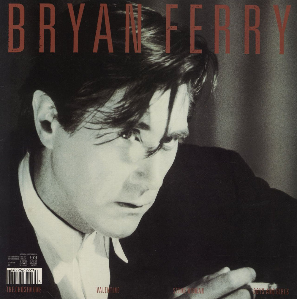 Bryan Ferry Boys And Girls UK vinyl LP album (LP record) 042282565914