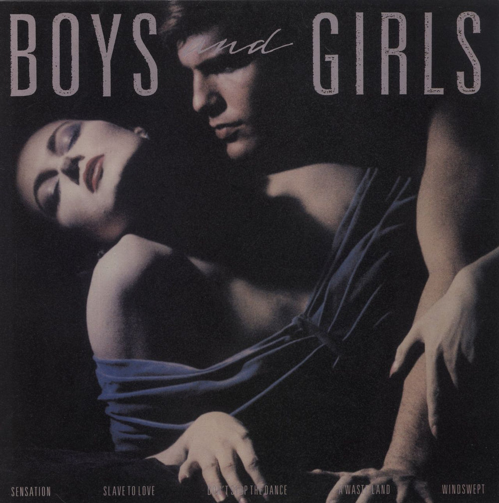 Bryan Ferry Boys And Girls UK vinyl LP album (LP record) EGLP62