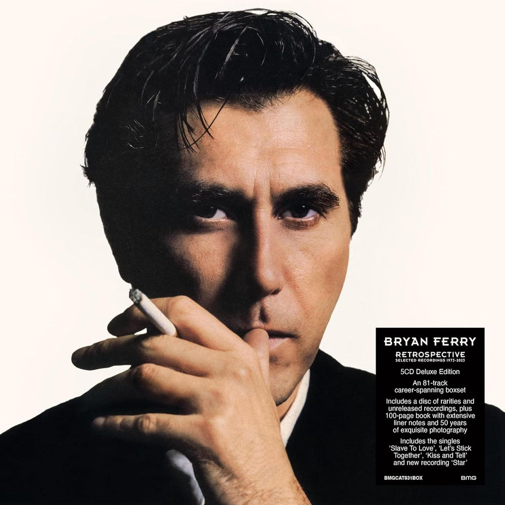 Bryan Ferry Retrospective: Selected Recordings 1973-2023 - 5CD Deluxe Edition - Sealed UK CD Album Box Set BMGCAT831BOX