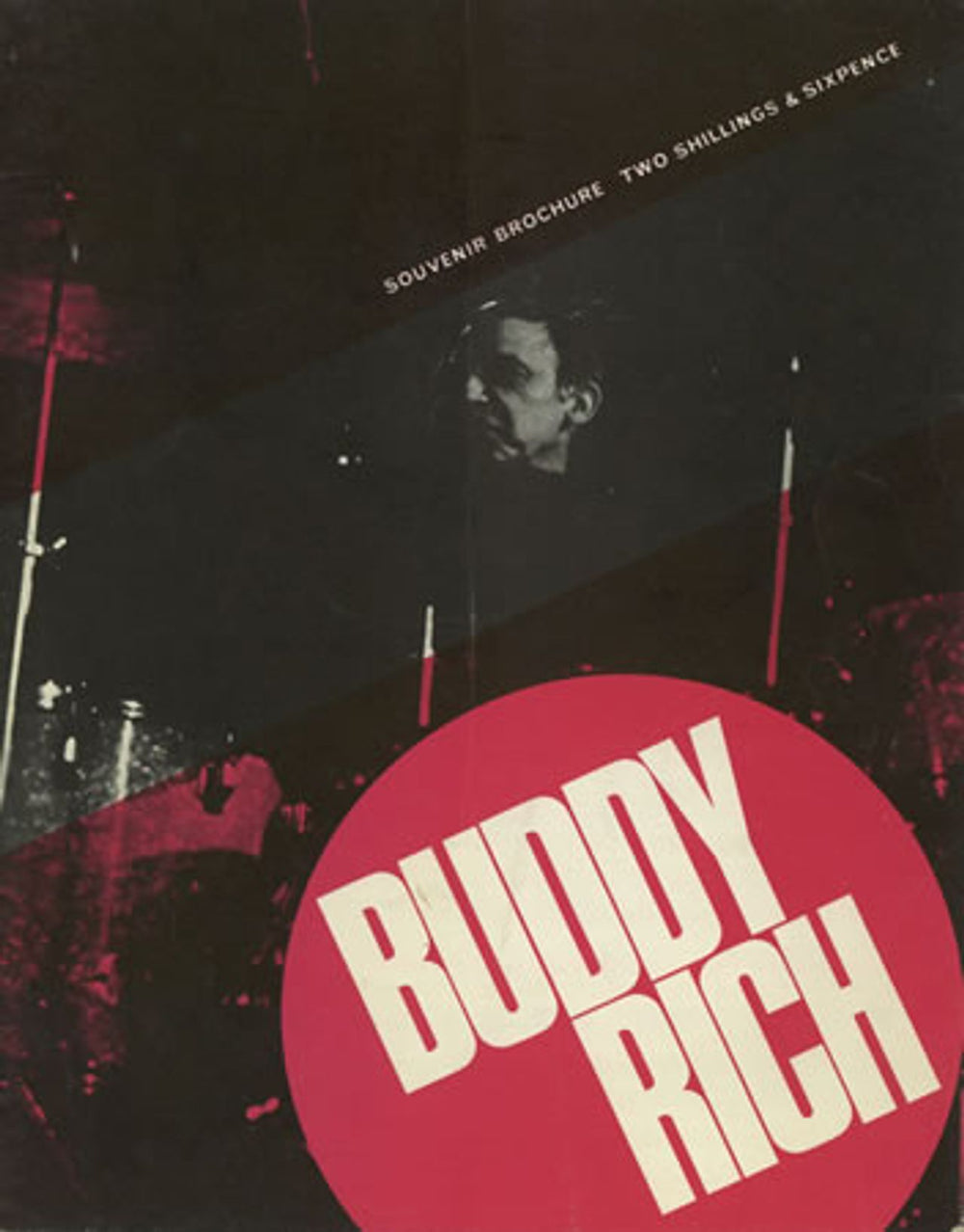 Buddy Rich Buddy Rich 1968 Tour UK tour programme TOUR PROGRAMME