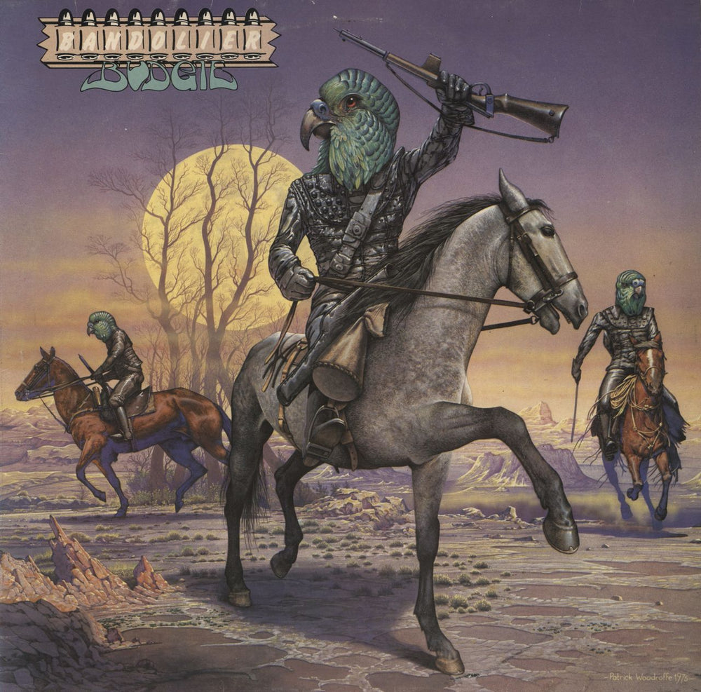 Budgie Bandolier - VG UK vinyl LP album (LP record) MCF2723