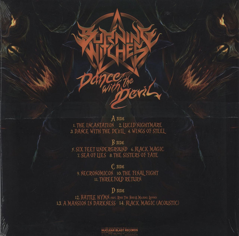 Burning Witches Dance With The Devil - Green Vinyl - Sealed German 2-LP vinyl record set (Double LP Album) 727361521530