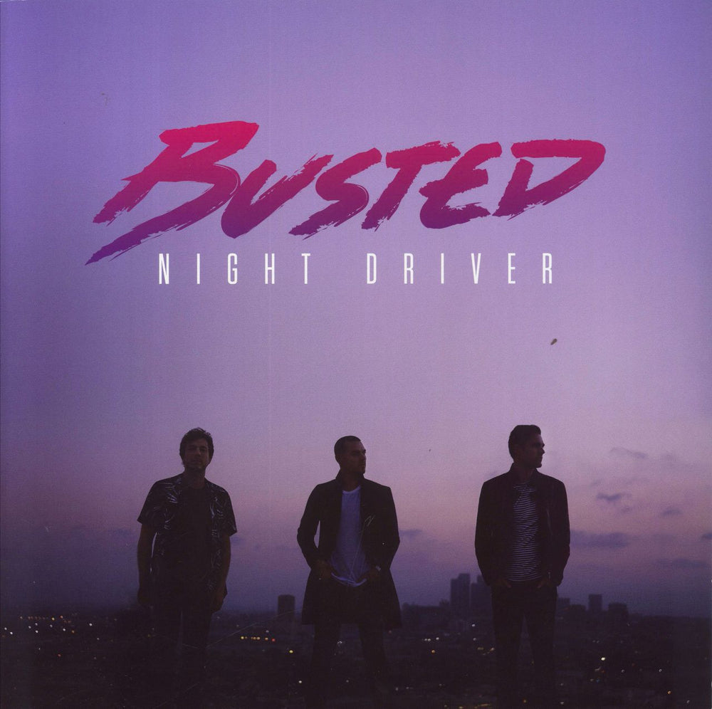 Busted Night Driver - White Vinyl - 180g UK vinyl LP album (LP record) 0190295907020