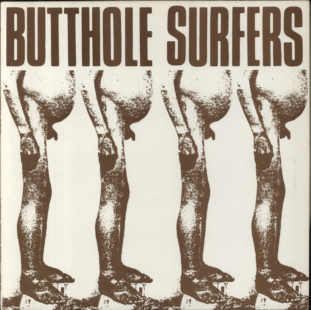 Butthole Surfers Butthole Surfers EP - Brown Artwork UK 12" vinyl single (12 inch record / Maxi-single) VIRUS32