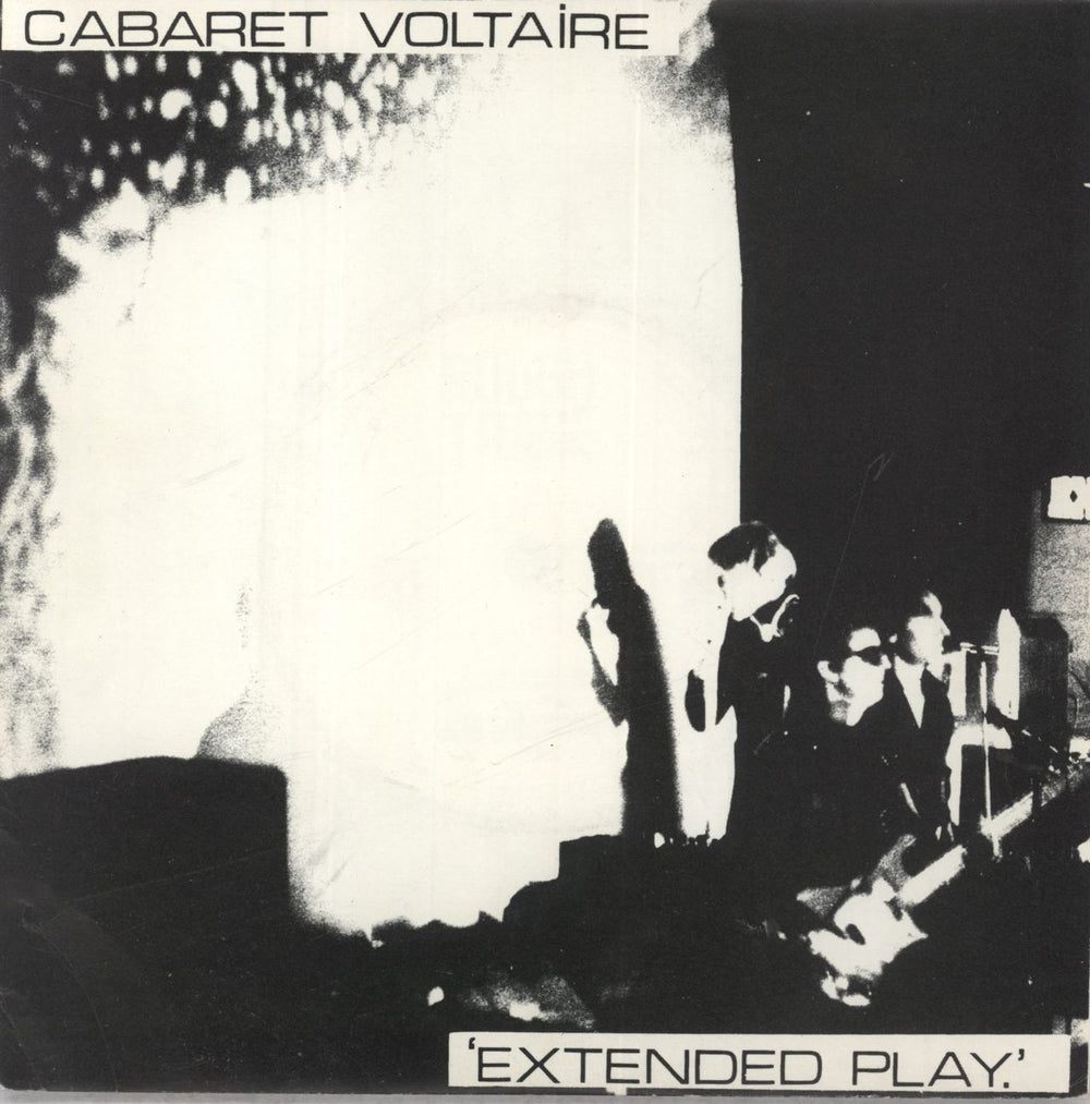 Cabaret Voltaire Extended Play EP UK 7" vinyl single (7 inch record / 45) RT003