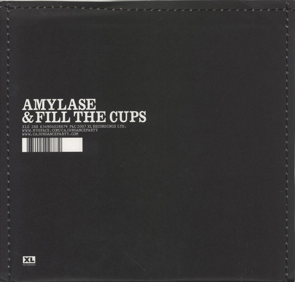 Cajun Dance Party Amylase UK 7" vinyl single (7 inch record / 45) 634904028879