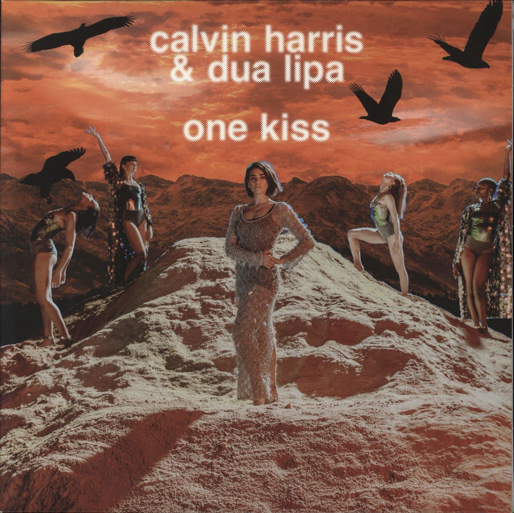 Calvin Harris One Kiss UK 12" vinyl picture disc (12 inch picture record) 19075862421