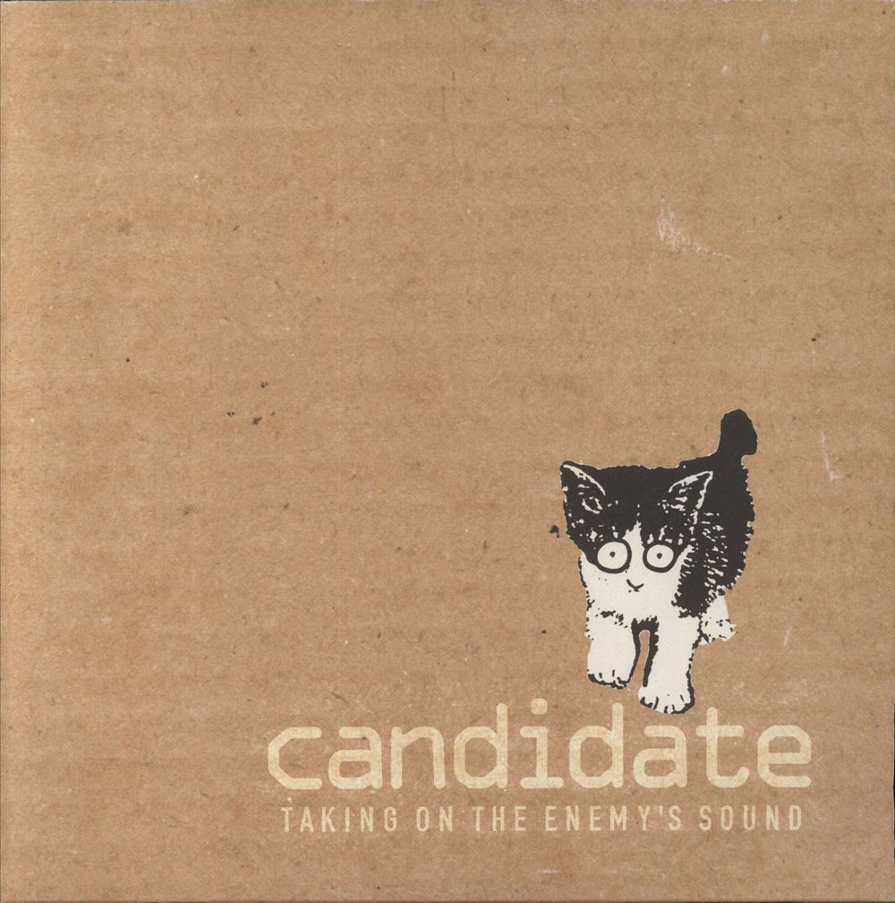 Candidate Taking On The Enemy's Sound UK vinyl LP album (LP record) STORM002LP