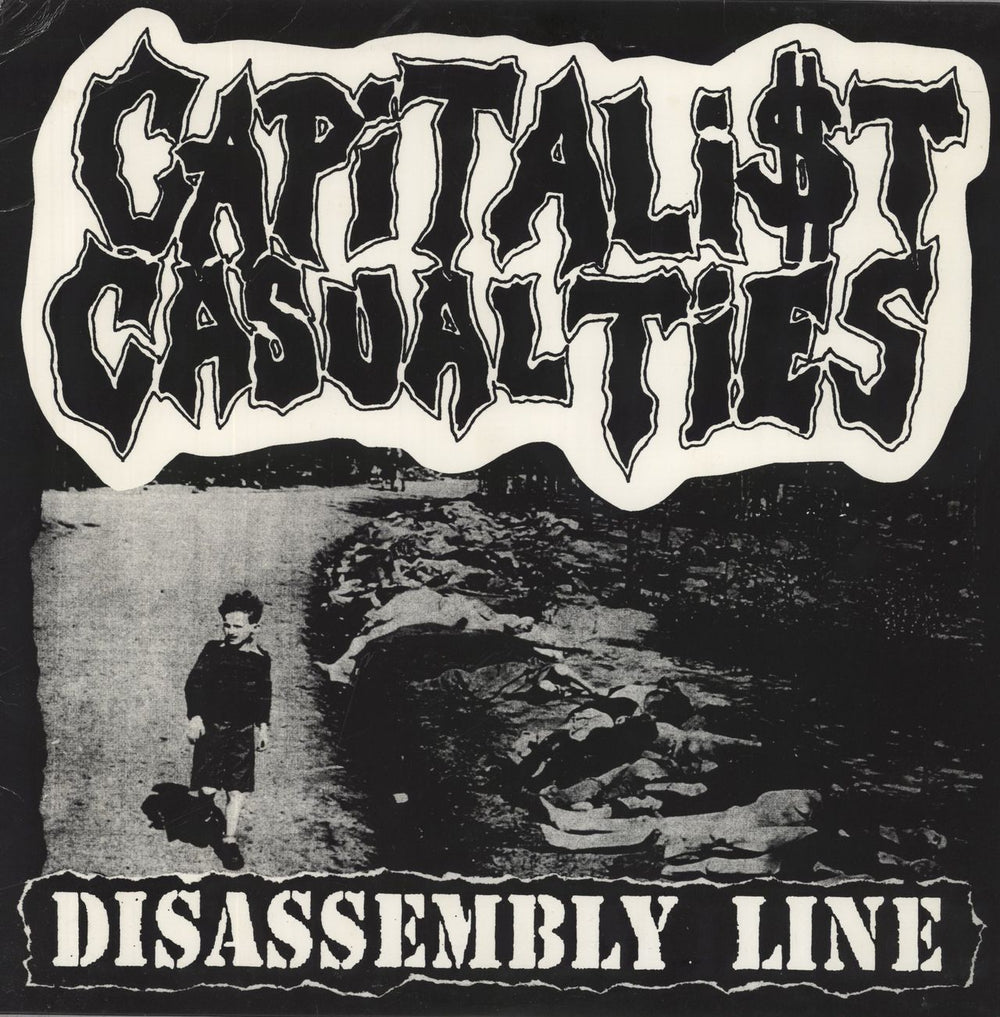 Capitalist Casualties Disassembly Line US vinyl LP album (LP record) 6W-67