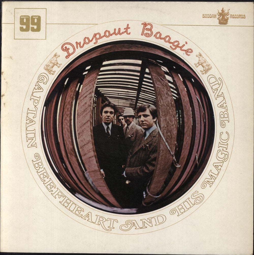 Captain Beefheart & Magic Band Dropout Boogie - EX UK vinyl LP album (LP record) 2349002