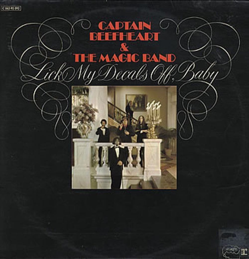 Captain Beefheart & Magic Band Lick My Decals Off, Baby Danish vinyl LP album (LP record) 1C062-92092