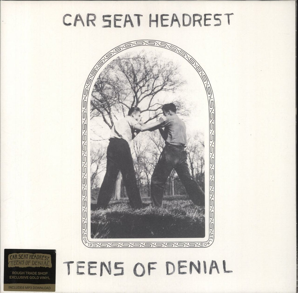 Car Seat Headrest Teens Of Denial: Rough Trade Edition - Gold Vinyl UK 2-LP vinyl record set (Double LP Album) OLE-1091-1