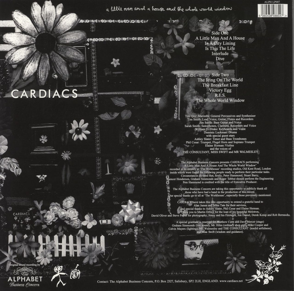 Cardiacs A Little Man And A House And The Whole World Window UK vinyl LP album (LP record) 5060438488547