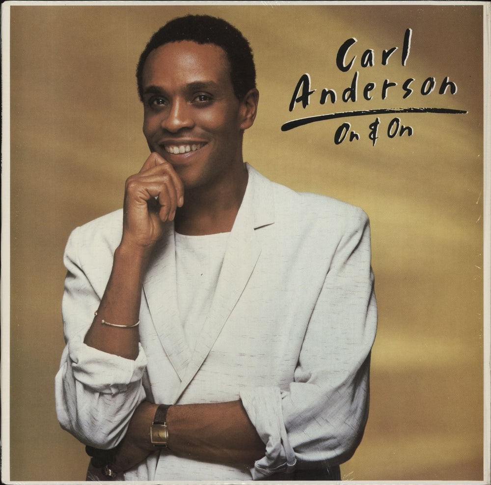 Carl Anderson On & On US vinyl LP album (LP record) BFE39217