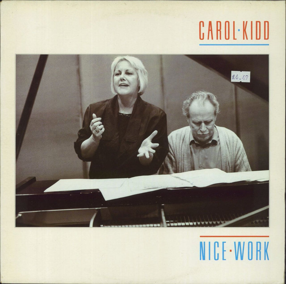 Carol Kidd Nice Work - EX UK vinyl LP album (LP record) AKH006