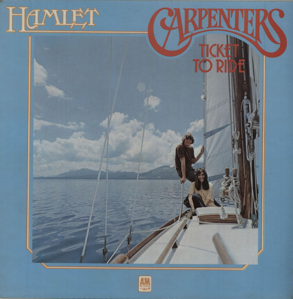 Carpenters Ticket To Ride UK vinyl LP album (LP record) AMLP8001