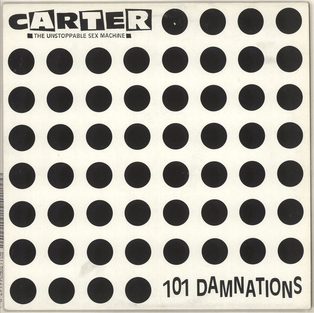 Carter USM 101 Damnations - EX UK vinyl LP album (LP record) ABB101