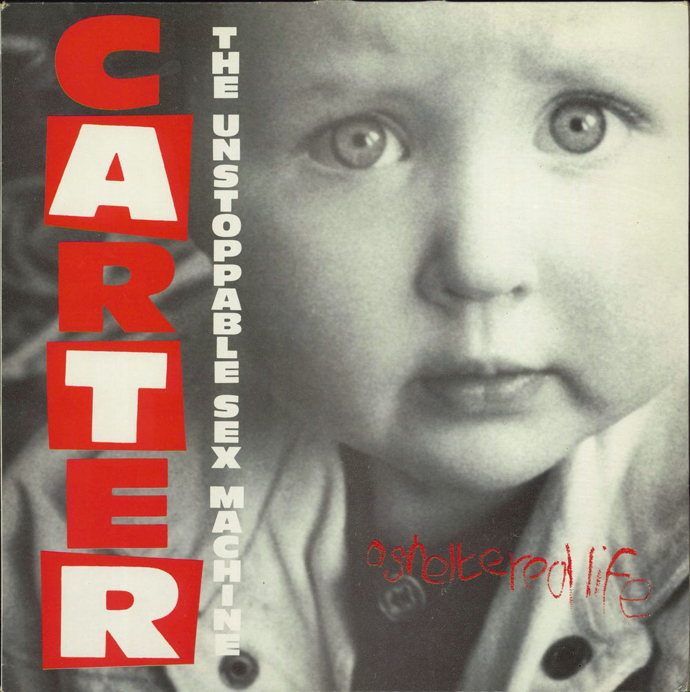 Carter USM A Sheltered Life UK 12" vinyl single (12 inch record / Maxi-single) BBA03