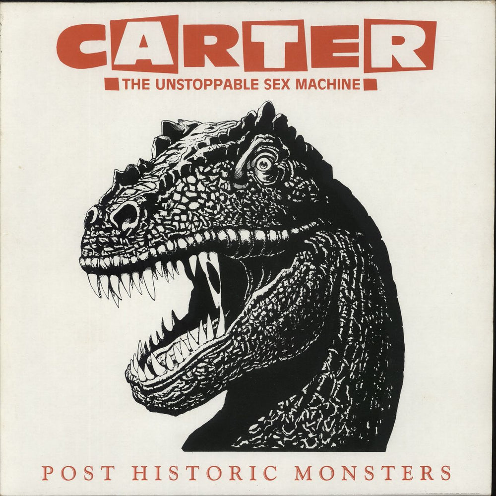 Carter USM Post Historic Monsters - EX UK vinyl LP album (LP record) CHR7090