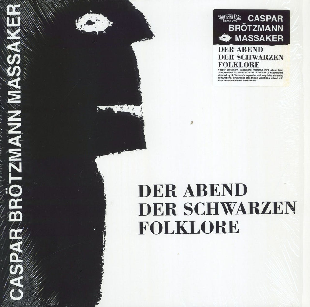 Caspar Brotzmann Der Abend Der Schwarzen Folklore - Shrink US vinyl LP album (LP record) LORD262