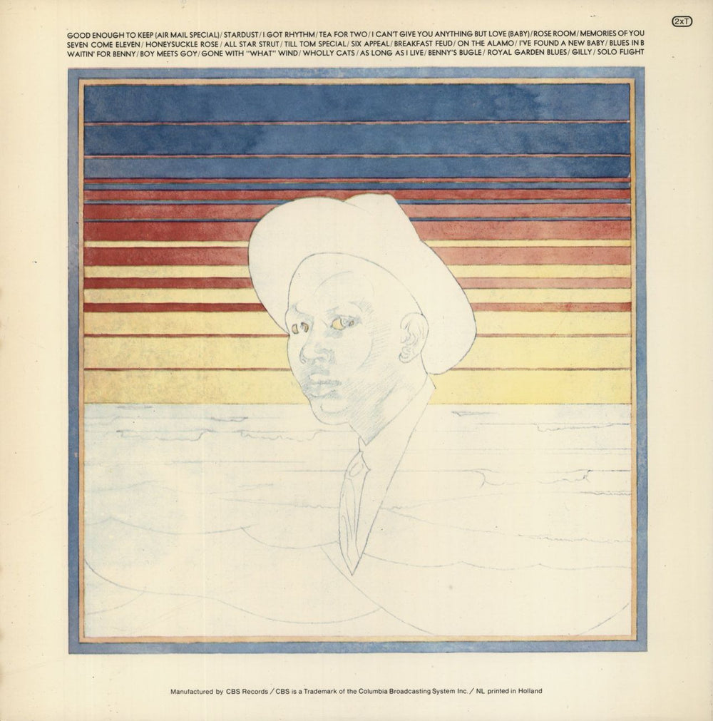 Charlie Christian Solo Flight - The Genius Of Charlie Christian Dutch 2-LP vinyl record set (Double LP Album)