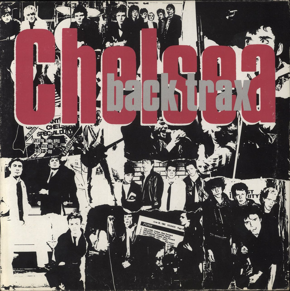 Chelsea Back Trax UK vinyl LP album (LP record) ILP024