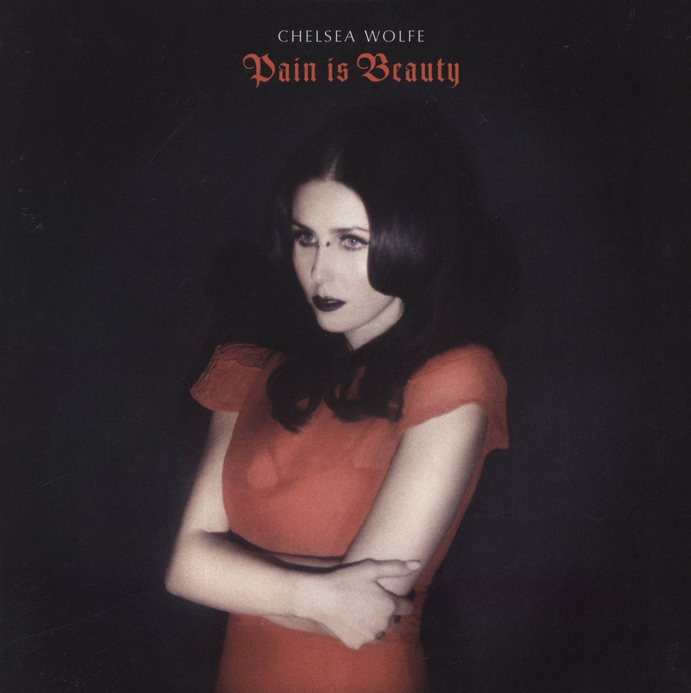 Chelsea Wolfe Pain Is Beauty - Clear With Translucent Red Vinyl US 2-LP vinyl record set (Double LP Album) SH106