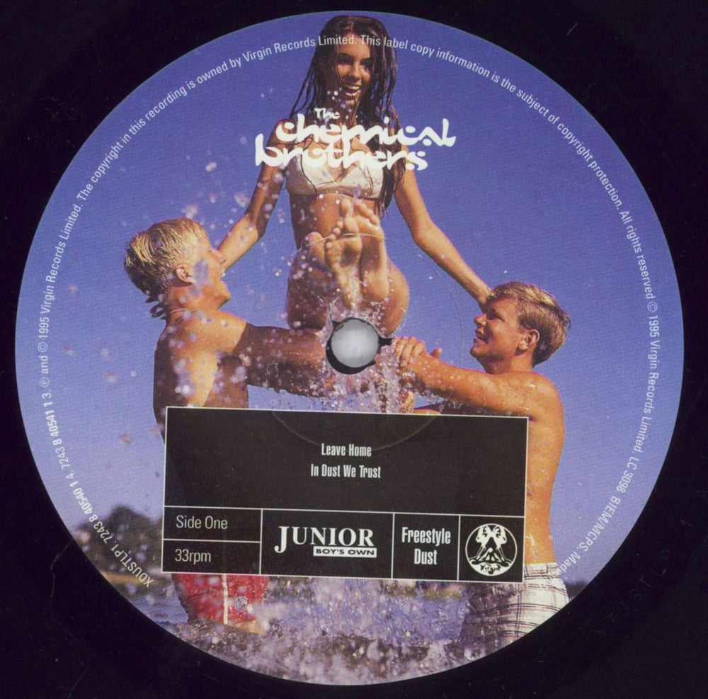 Chemical Brothers Exit Planet Dust - 1st UK 2-LP vinyl record set (Double LP Album) CCB2LEX830590