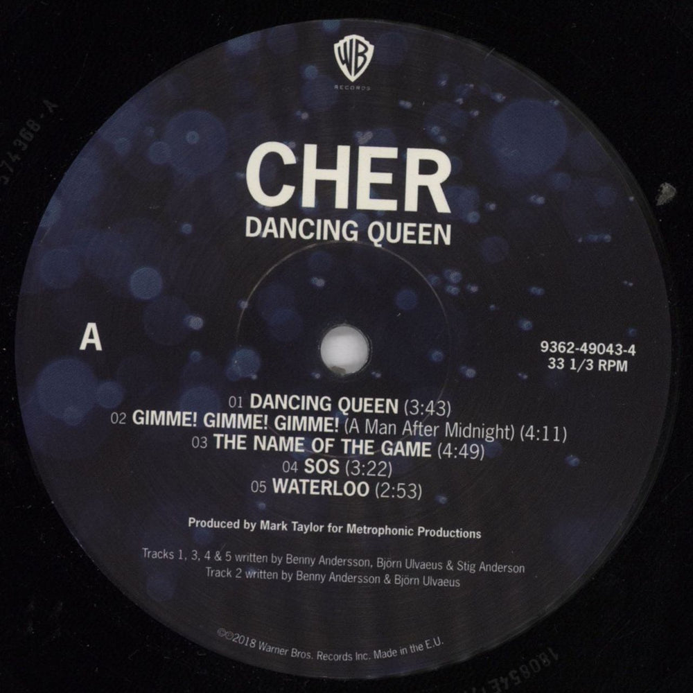 Cher Dancing Queen UK vinyl LP album (LP record) CHELPDA831069