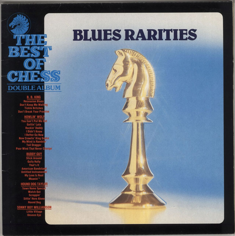 Chess Records Blues Rarities - The Best Of Chess UK 2-LP vinyl record set (Double LP Album) CXMD4055