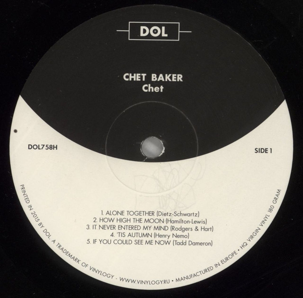 Chet Baker Chet - 180gm - EX German vinyl LP album (LP record) 6CBLPCH864400