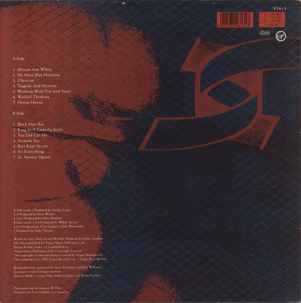 China Crisis Collection (The Very Best Of China Crisis) UK vinyl LP album (LP record) 5012981261313