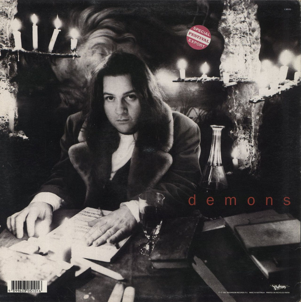 Chris Bailey Demons Australian vinyl LP album (LP record) 9399603051016