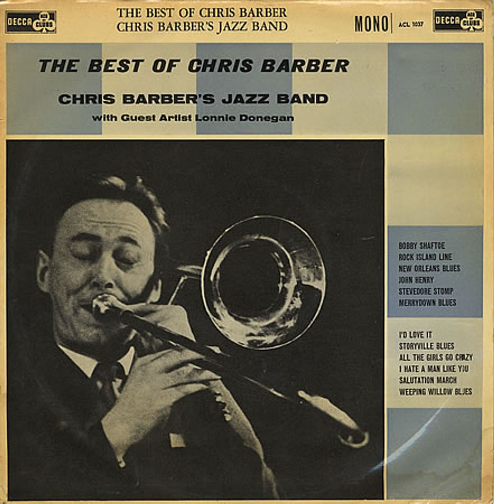 Chris Barber The Best Of Chris Barber UK vinyl LP album (LP record) ACL1037