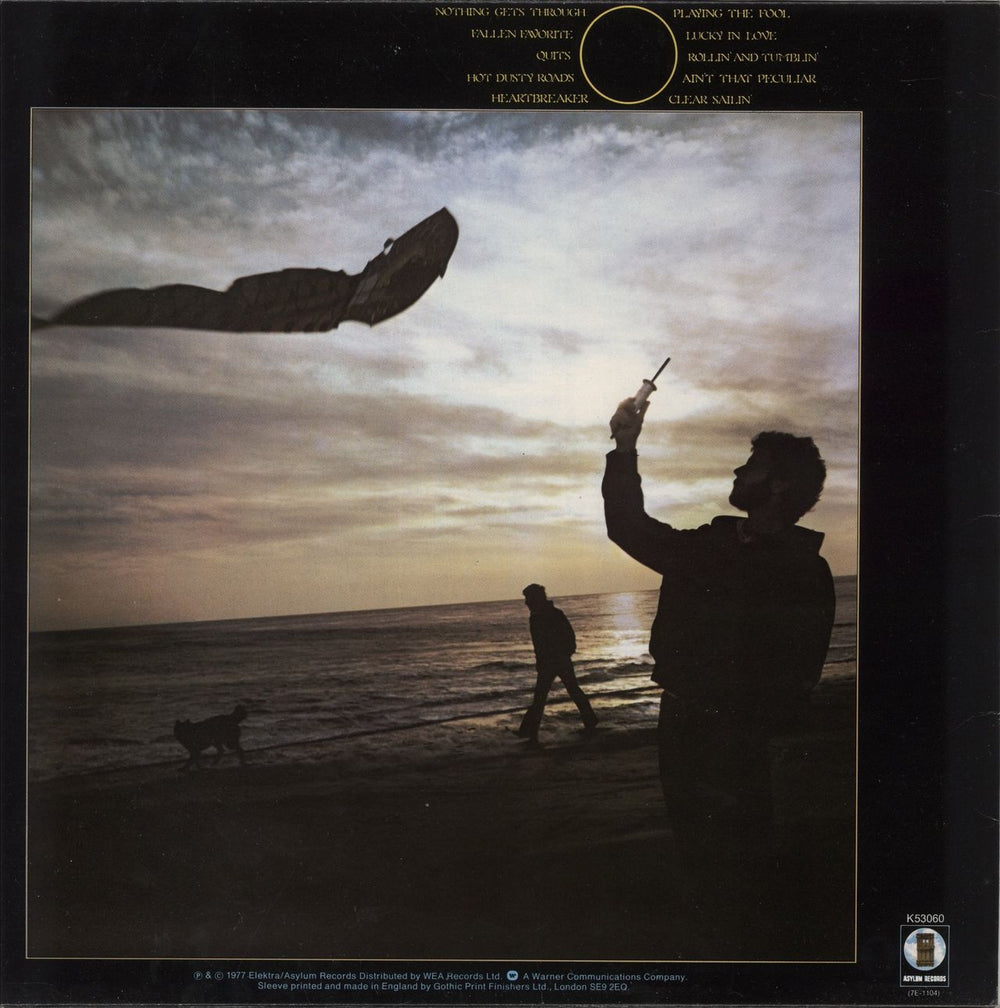 Chris Hillman Clear Sailin' UK vinyl LP album (LP record)