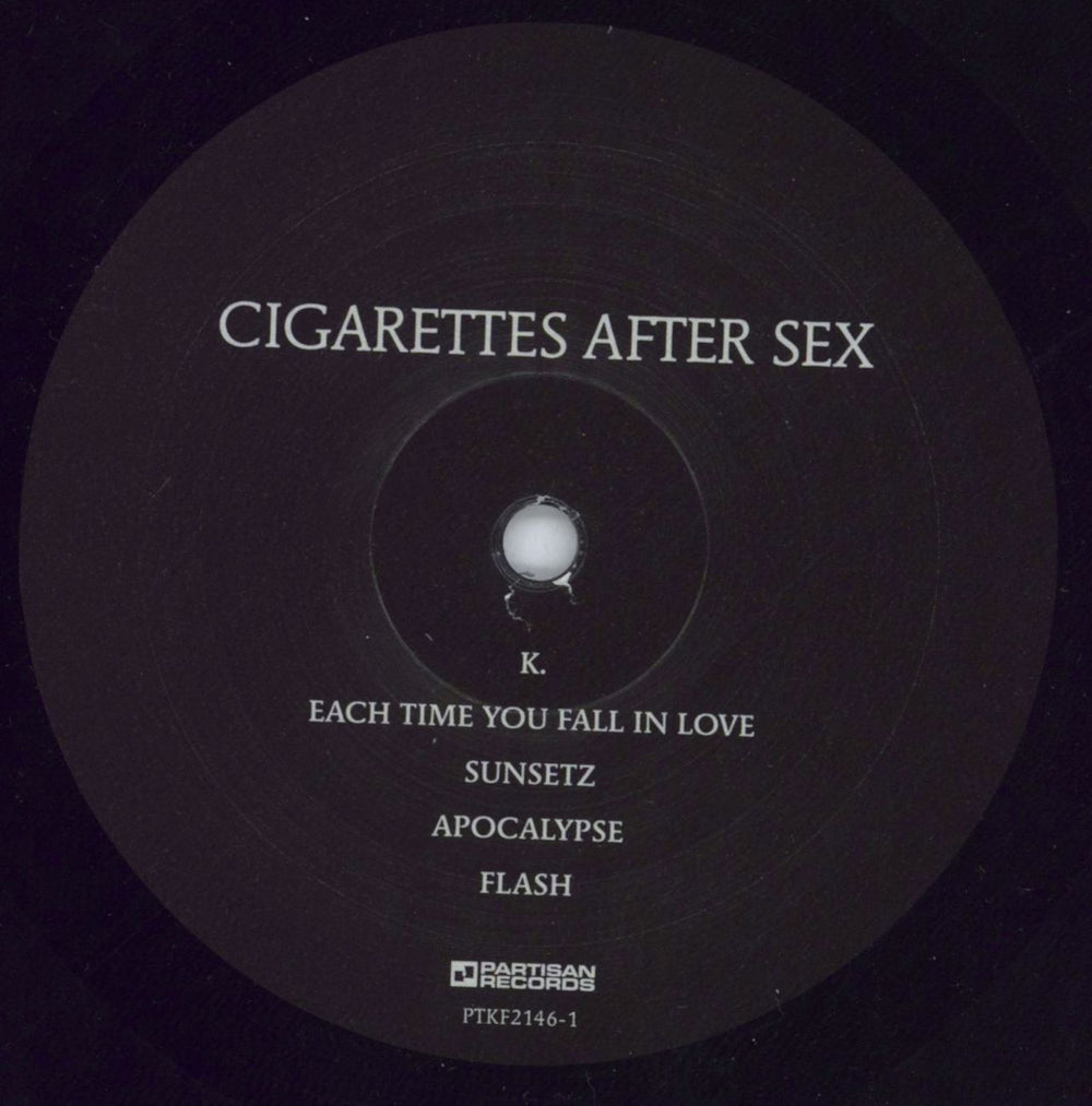 Cigarettes After Sex Cigarettes After Sex - Black Vinyl UK vinyl LP album (LP record) 4UHLPCI817183