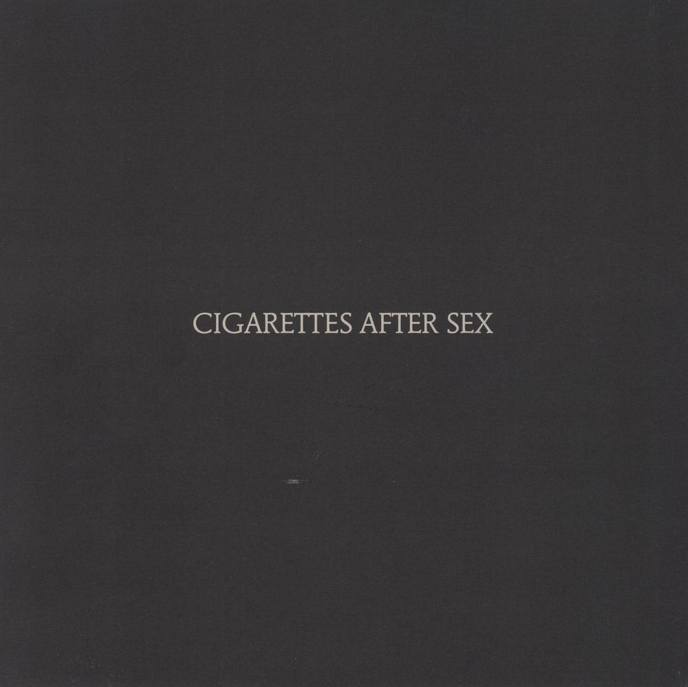 Cigarettes After Sex Cigarettes After Sex - Black Vinyl UK vinyl LP album (LP record) PTKF2146-1