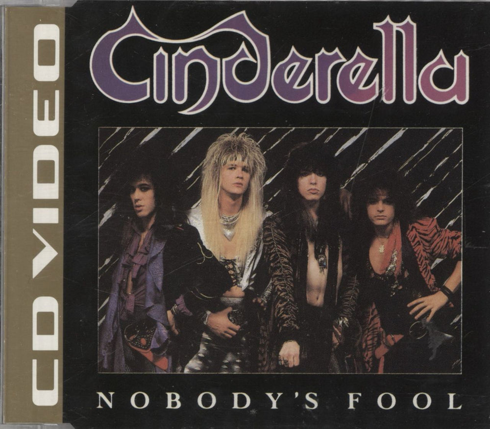 Cinderella Nobody's Fool - CD-Video UK CD single (CD5 / 5") 080047-2