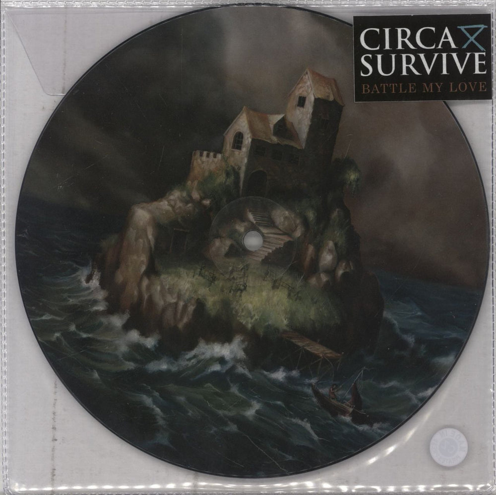 Circa Survive Battle My Love US 7" vinyl picture disc (7 inch picture disc single) N/A