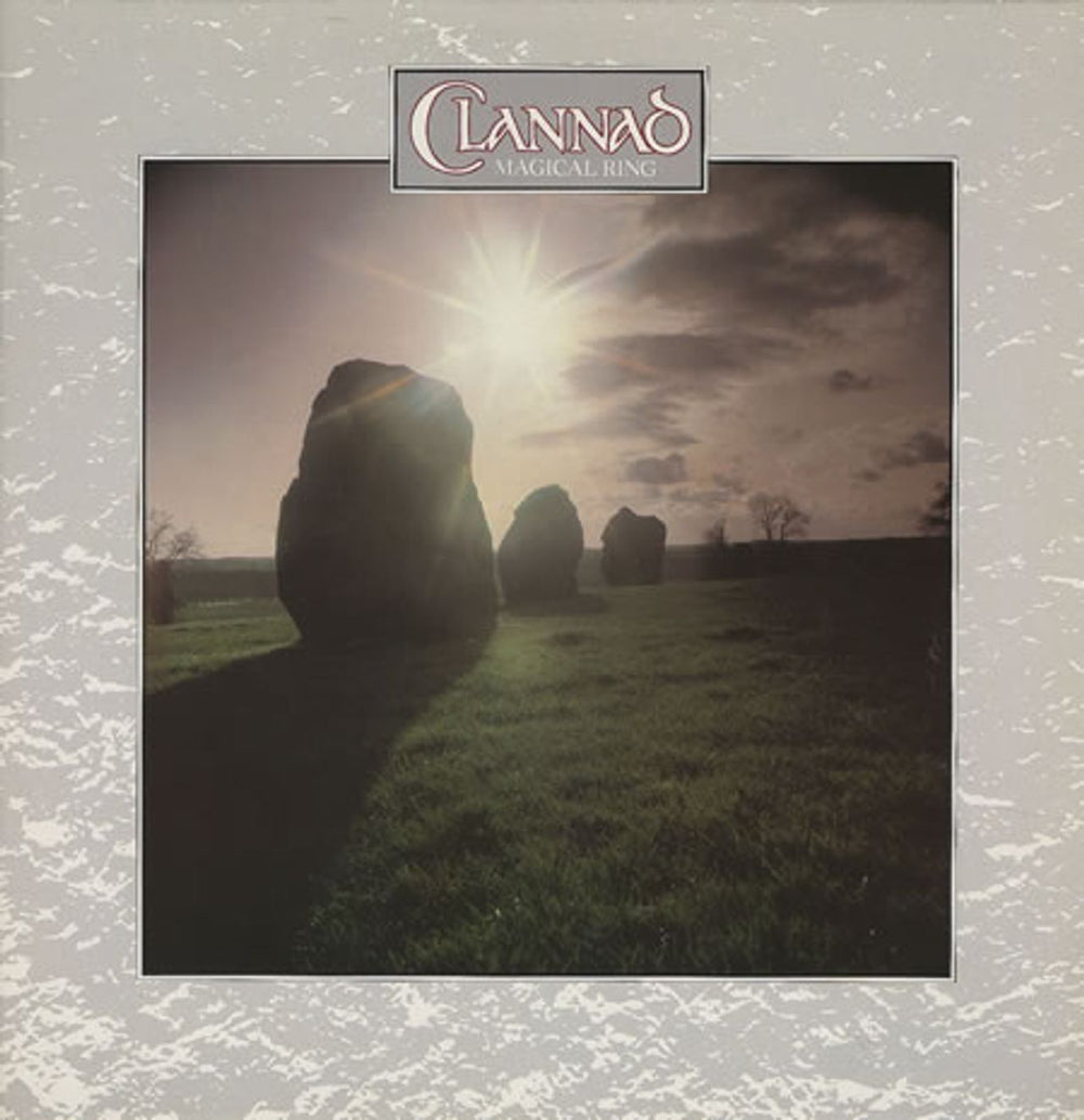 Clannad Magical Ring UK vinyl LP album (LP record) PL70003