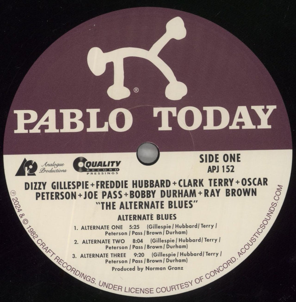 Clark Terry The Alternate Blues - 180 Gram - Analogue Productions US vinyl LP album (LP record) CTILPTH861819