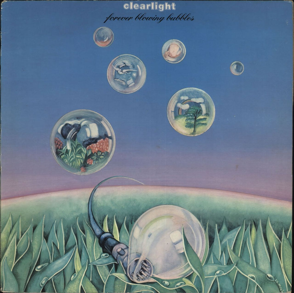 Clearlight Forever Blowing Bubbles - 1st - EX UK vinyl LP album (LP record) V2039