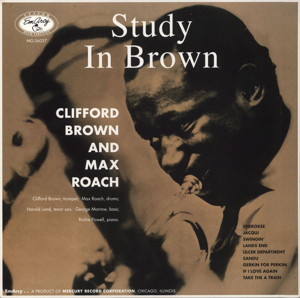 Clifford Brown & Max Roach Study In Brown - 180gram + Booklet UK vinyl LP album (LP record) MG-36037