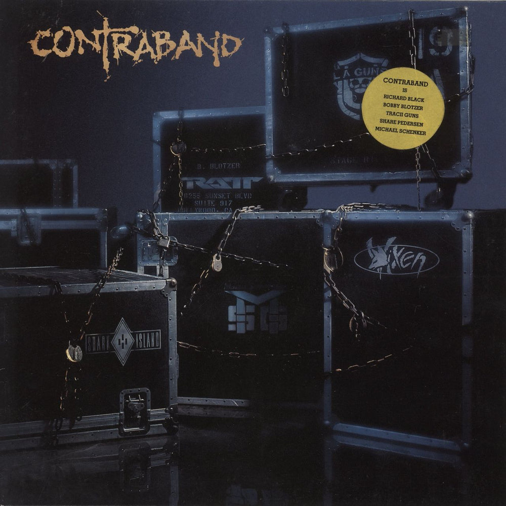 Contraband Contraband US vinyl LP album (LP record) 745003-1