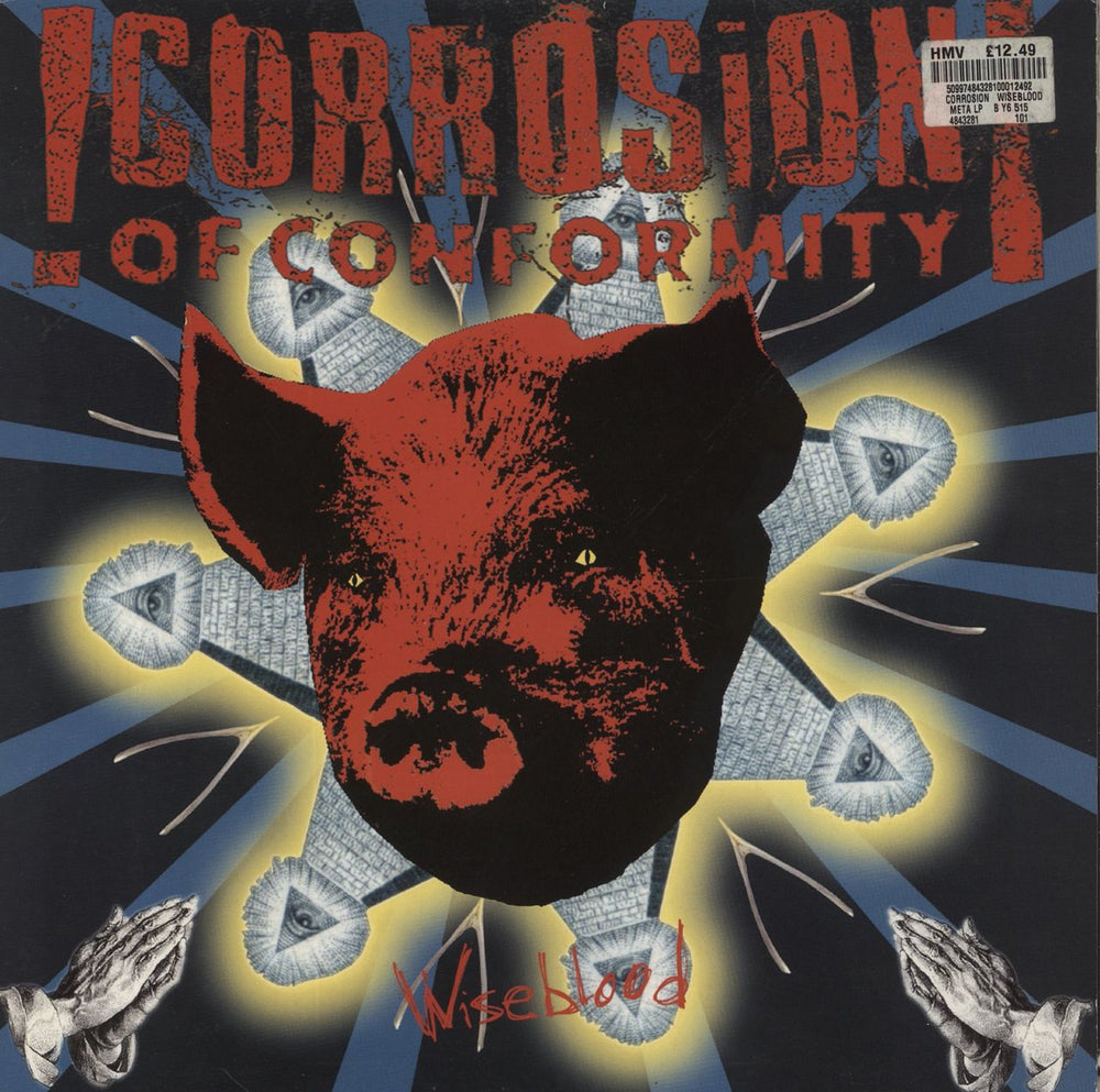 Corrosion Of Conformity Wiseblood UK 2-LP vinyl record set (Double LP Album) COL4843281