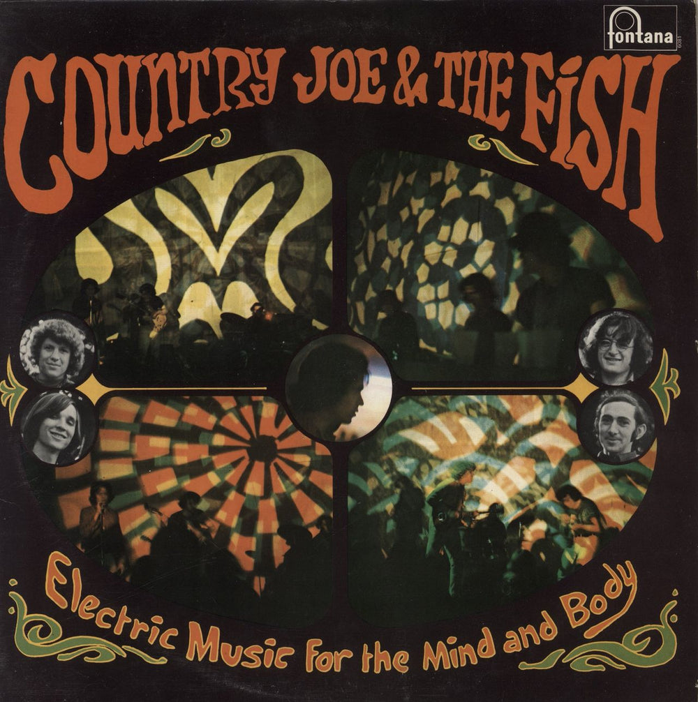 Country Joe & The Fish Electric Music For The Mind And Body UK vinyl LP album (LP record) STFL6081