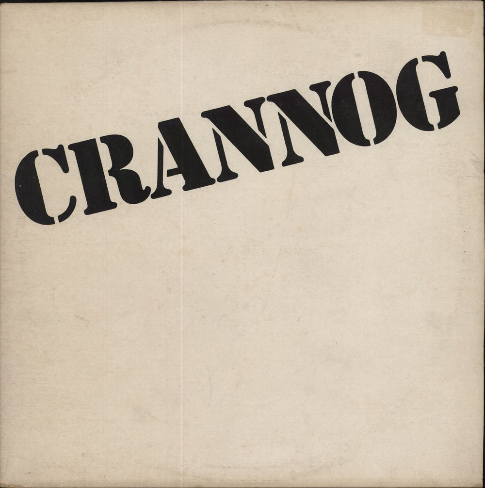 Crannog Crannog UK vinyl LP album (LP record) CR1