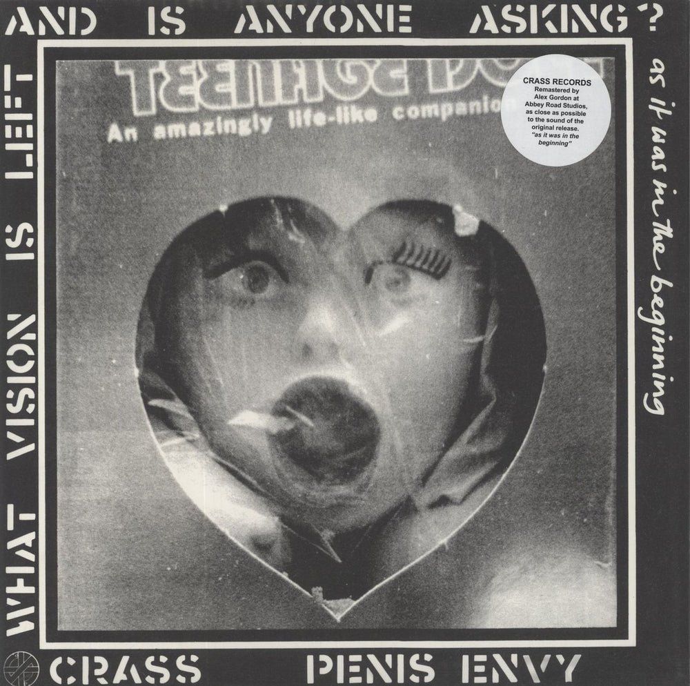 Crass Penis Envy UK vinyl LP album (LP record) 321984-1R