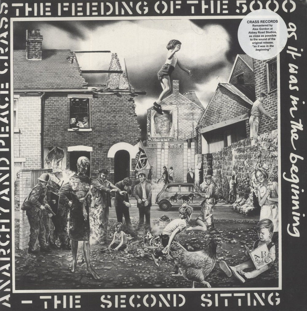 Crass The Feeding Of The 5000 UK vinyl LP album (LP record) 621984R